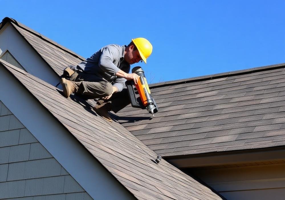 Roofing work under demolition services